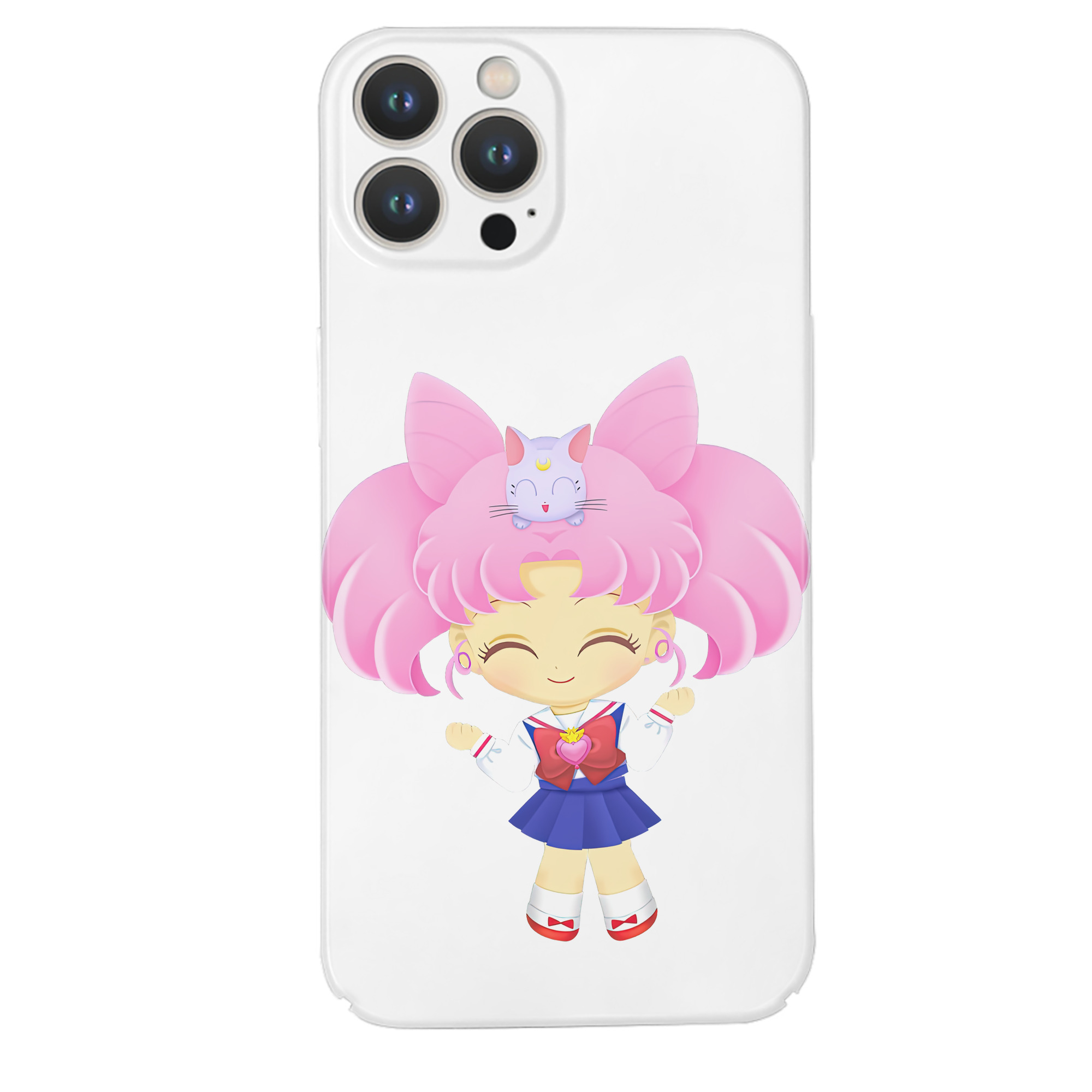 （画像用） 美少女戦士セーラームーン ちびうさ Sailor Moon Chibiusa Tsukino Usagi Small Lady Serenity 【iPhone 14シリーズ対応】ハードケース